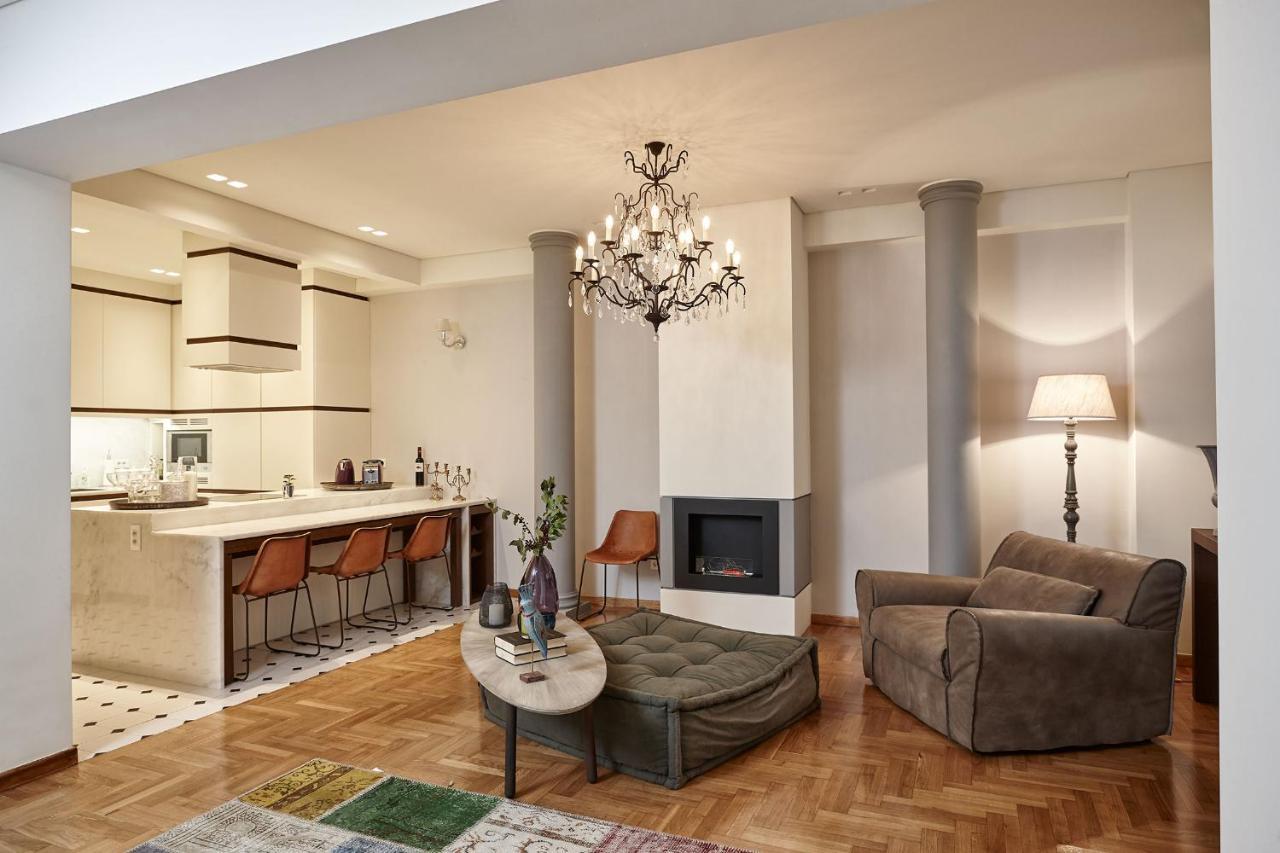 Kolonaki Square Elegant Apartment Афины Экстерьер фото